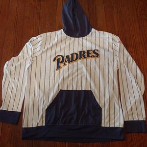 Padres Hoodie Shirt XL Baseball Shirt